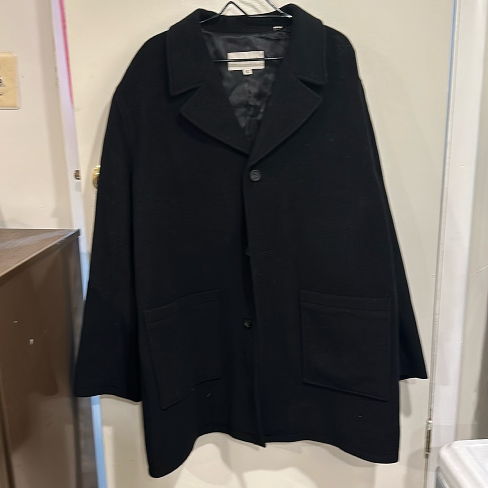 Men's Wool coat Black